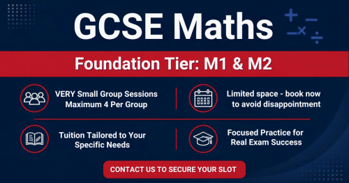GCSE Foundation Maths: M1 & M2